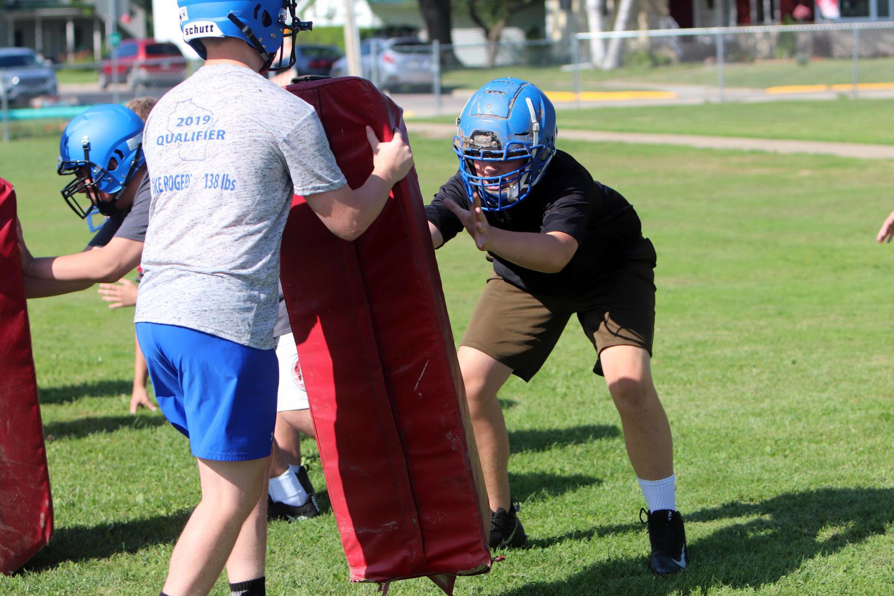 New Lisbon Football Practice